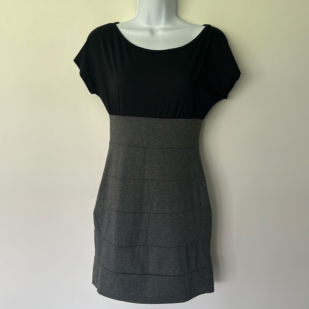 Colorblock mini dress